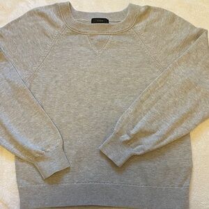 J. Crew Light Gray Crewneck Sweater for Women. No stain or damage.